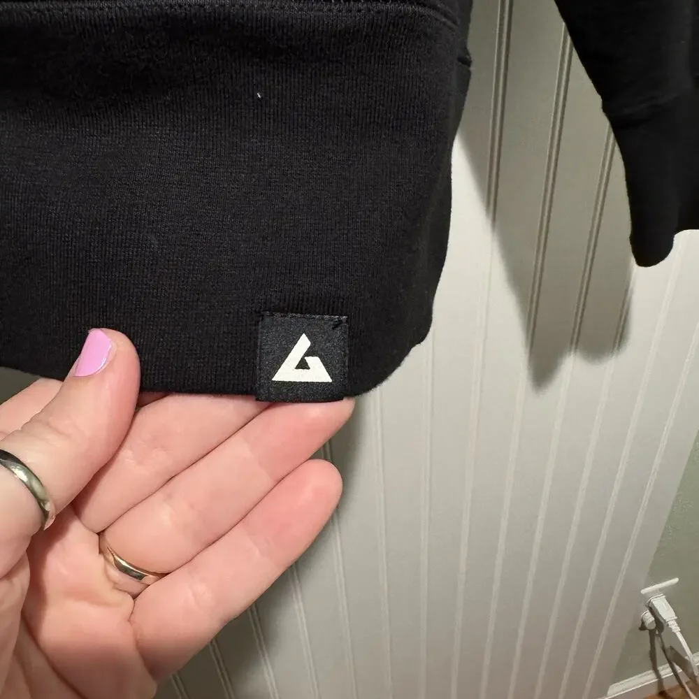 American Giant Black Classic Full Zip Sweatshirt Heavyweight Mens Large - Picture 3 of 5